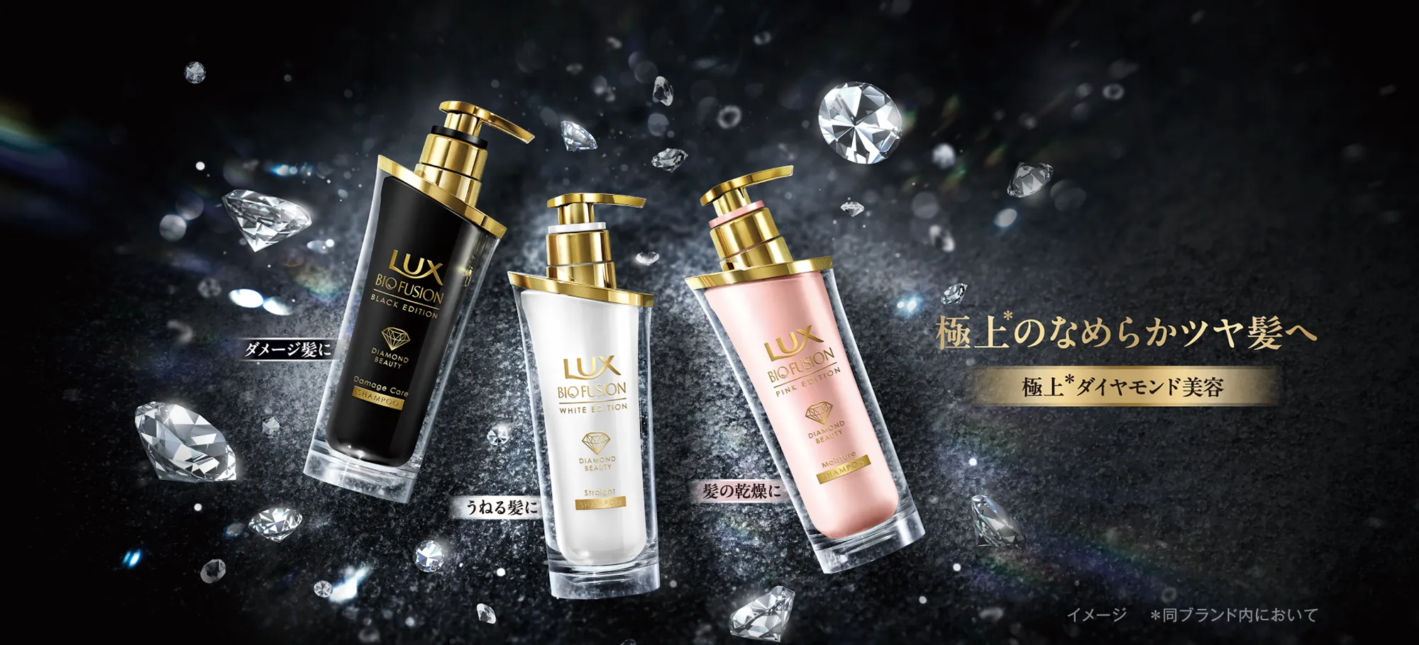 LUX ラックス バイオフュージョン ブラックエディション 3セット ラックス バイオフュージョン ブラック エディション サシェ